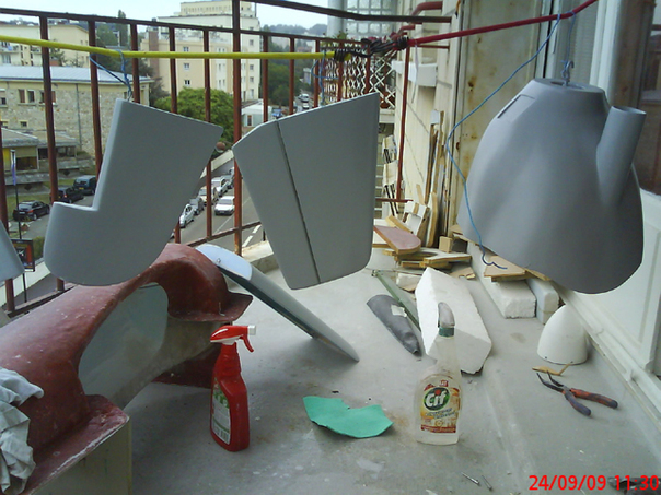Fabrication du master du Némésis Fabrication du master du Némésis