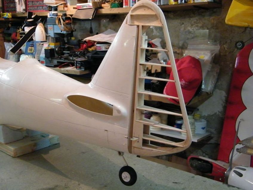 La construction de mon T-6, 1ère partie La construction de mon T-6, 1ère partie