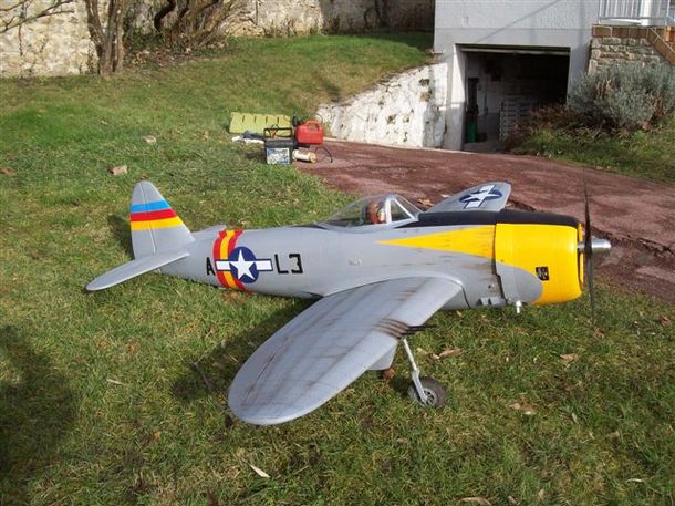 La construction du P-47 d'Alain