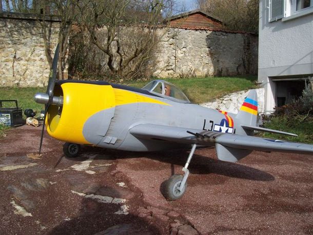 La construction du P-47 d'Alain