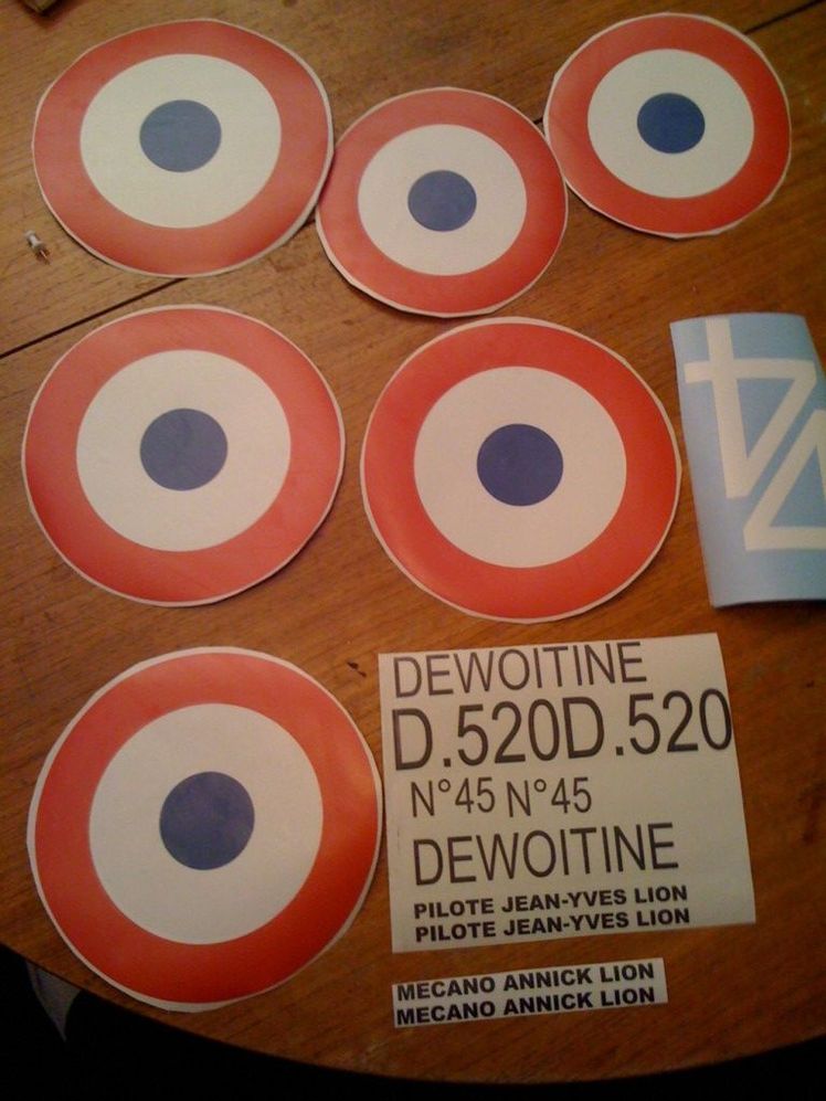 Dewoitine 520 de Jean-Yves