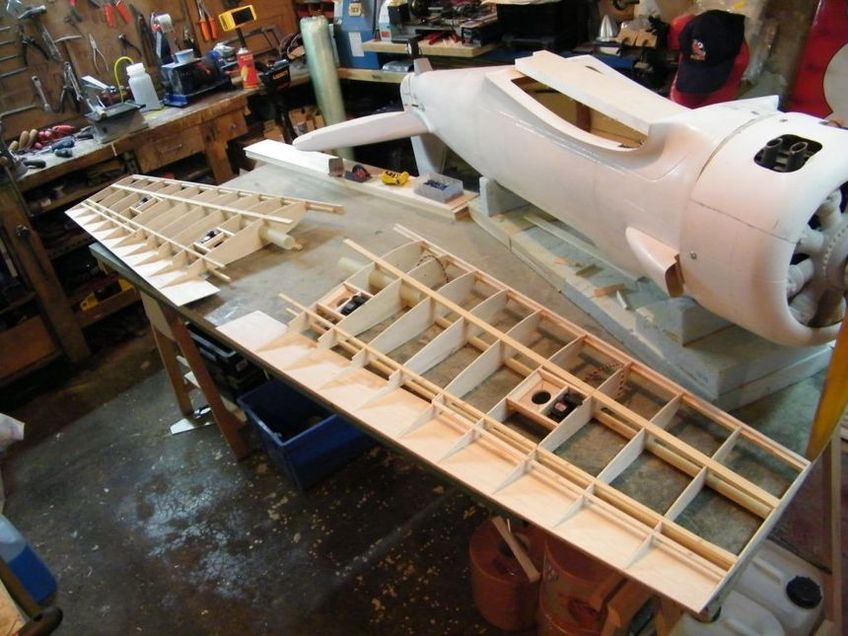 La construction de mon T-6, 2ème partie La construction de mon T-6, 2ème partie