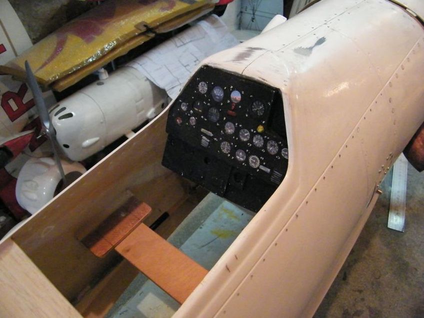 La construction de mon T-6, 2ème partie La construction de mon T-6, 2ème partie