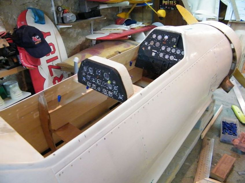 La construction de mon T-6, 2ème partie La construction de mon T-6, 2ème partie