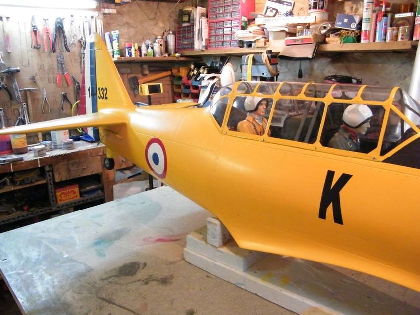 La construction de mon T-6, 3ème partie La construction de mon T-6, 3ème partie