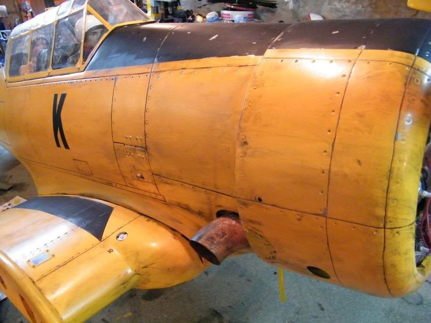 La construction de mon T-6, 3ème partie La construction de mon T-6, 3ème partie