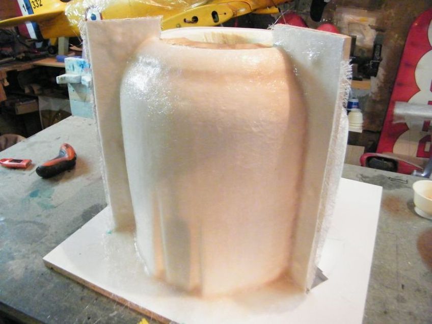 FW 190 1ère partie, moulage du capot FW 190 1ère partie, moulage du capot