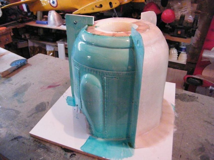 FW 190 1ère partie, moulage du capot FW 190 1ère partie, moulage du capot