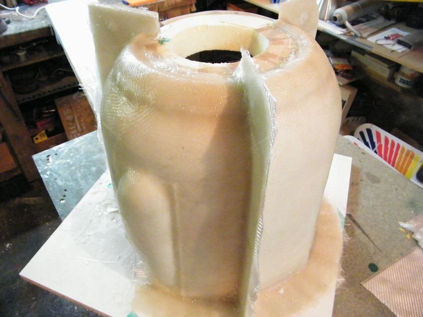 FW 190 1ère partie, moulage du capot FW 190 1ère partie, moulage du capot