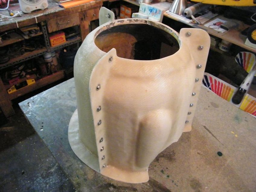 FW 190 1ère partie, moulage du capot FW 190 1ère partie, moulage du capot