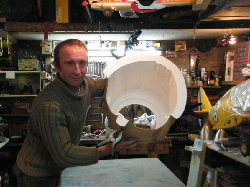 FW 190 1ère partie, moulage du capot FW 190 1ère partie, moulage du capot