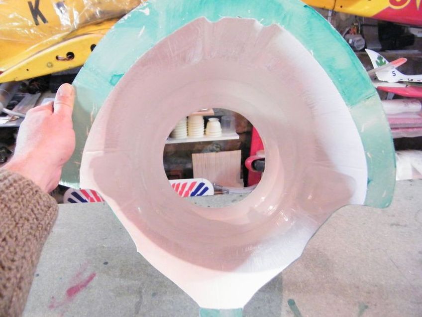 FW 190 1ère partie, moulage du capot FW 190 1ère partie, moulage du capot