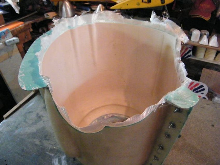 FW 190 1ère partie, moulage du capot FW 190 1ère partie, moulage du capot