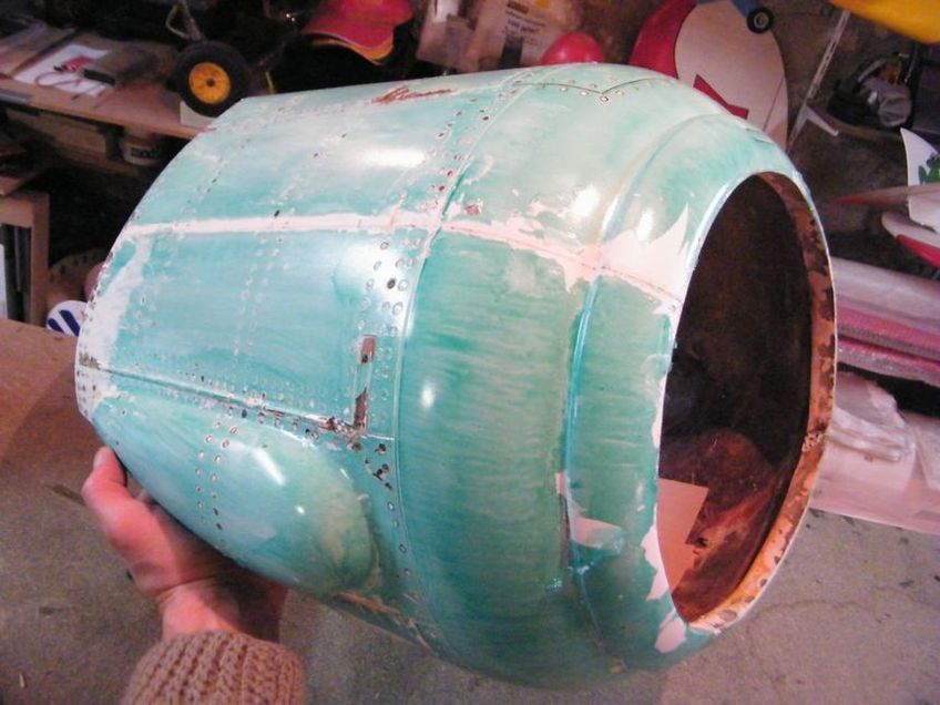 FW 190 1ère partie, moulage du capot FW 190 1ère partie, moulage du capot