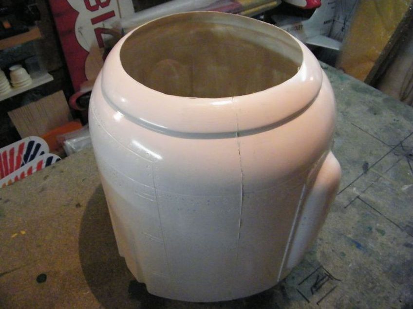 FW 190 1ère partie, moulage du capot FW 190 1ère partie, moulage du capot