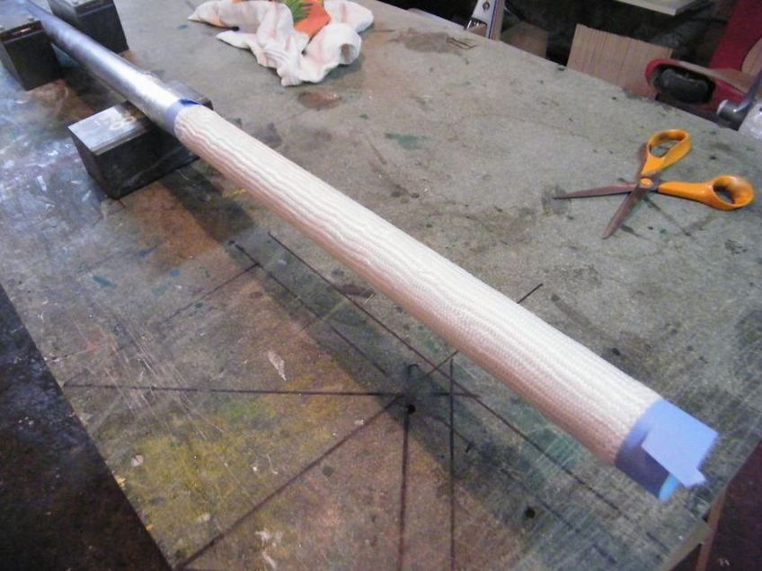 FW 190 5ème partie, moulage et fabrication des fourreaux de clé d'aile FW 190 5ème partie, moulage et fabrication des fourreaux de clé d'aile