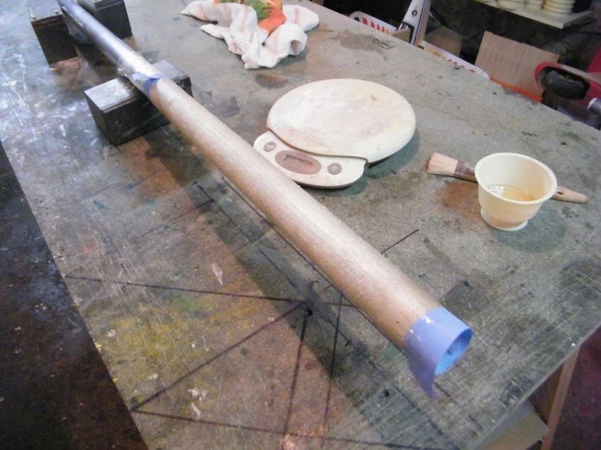 FW 190 5ème partie, moulage et fabrication des fourreaux de clé d'aile