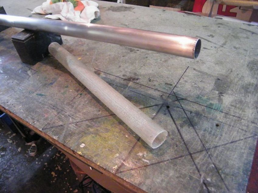 FW 190 5ème partie, moulage et fabrication des fourreaux de clé d'aile FW 190 5ème partie, moulage et fabrication des fourreaux de clé d'aile