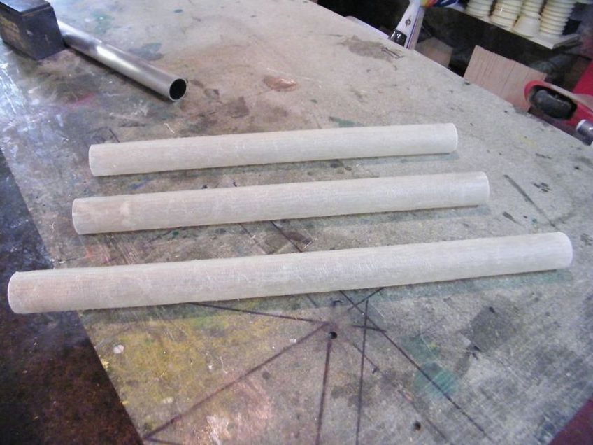 FW 190 5ème partie, moulage et fabrication des fourreaux de clé d'aile FW 190 5ème partie, moulage et fabrication des fourreaux de clé d'aile