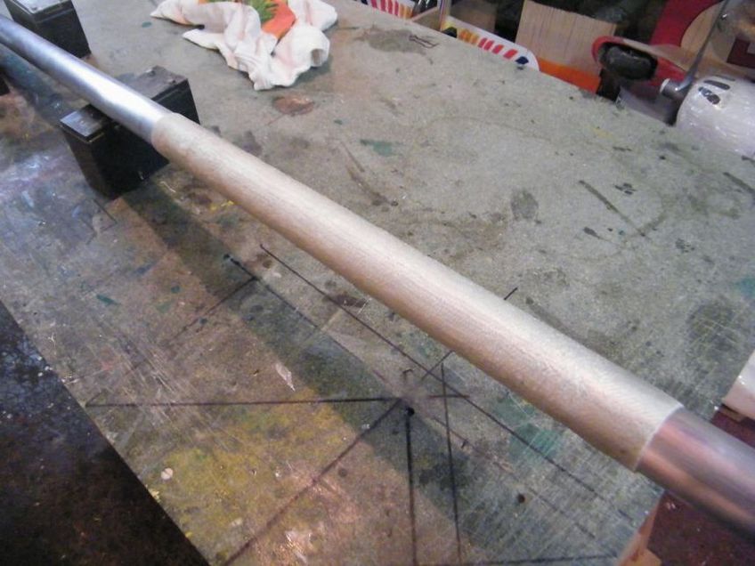 FW 190 5ème partie, moulage et fabrication des fourreaux de clé d'aile FW 190 5ème partie, moulage et fabrication des fourreaux de clé d'aile