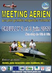 Affiche Creully meeting 2012
