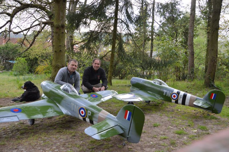 Hawker Typhoon Baudin air Plane Compagny 9