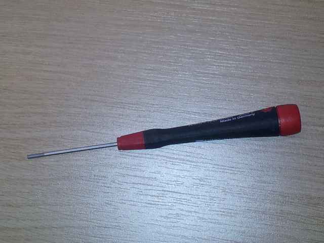 Tournevis 6 pans 2mm