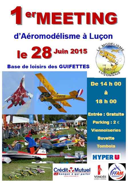 Affiche meeting Lucon