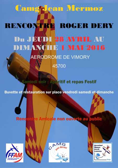 AFFICHE ROGER DERY 2016