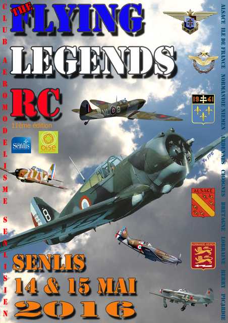 Affiche 2016 Flying Legends RC