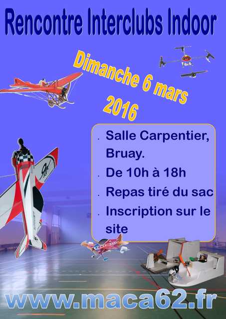 Affiche indoor MACA 62